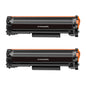 HP CF244A Negro Pack de 2 Cartuchos de Toner Genericos