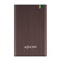 Aisens Caja Externa 2.5? para Discos Duros 9.5mm SATA I, II y III a USB 3.0/USB 3.1 GEN1 - Color Marrón