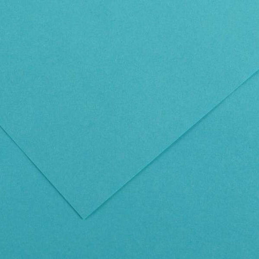 Canson Guarro Pack de 25 Cartulinas Iris de 185g - 50x65cm - Color Azul Turquesa