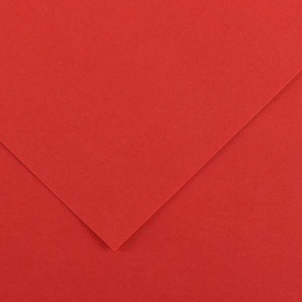 Canson Guarro Pack de 25 Cartulinas Iris de 185g - 50x65cm - Color Rojo