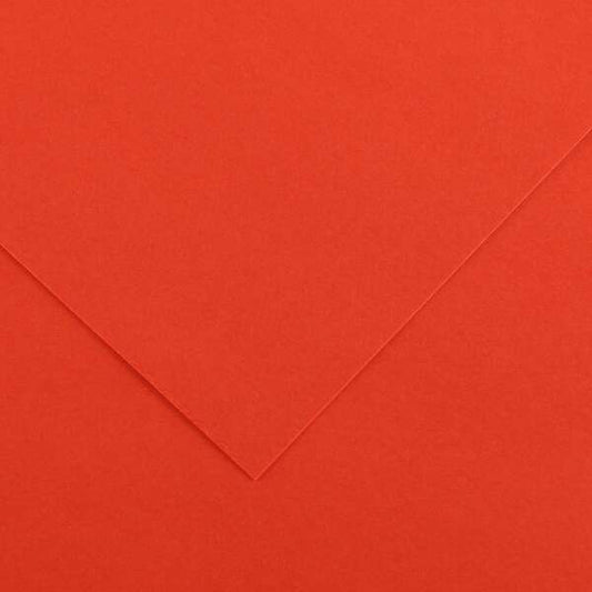 Canson Guarro Pack de 25 Cartulinas Iris de 185g - 50x65cm - Color Tomate