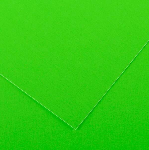 Canson Guarro Pack de 25 Cartulinas Iris de 185g - 50x65cm - Color Verde Fluo