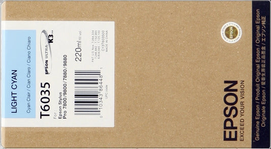 Epson T6035 Cyan Light Cartucho de Tinta Original - C13T603500