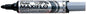 Pentel Maxiflo Rotulador para Pizarra Blanca - Regulacion del Flujo de Tinta - Punta Redonda - Ancho de Linea 2,5mm - 50% de Materiales Reciclados - Color Negro - Cantidad: 12