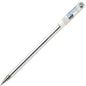 Pentel SuperB Boligrafo de Bola - Punta Fina 0.7mm - Trazo 0.35mm - Tinta con Base de Aceite - Color Azul - Cantidad: 12