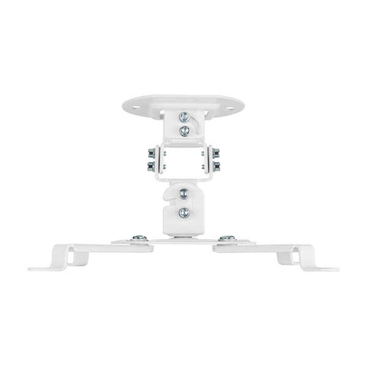 Aisens Soporte Universal Giratorio - Inclinable de Techo para Proyector - Hasta 13.5Kg - Color Blanco