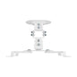 Aisens Soporte Universal Giratorio - Inclinable de Techo para Proyector - Hasta 13.5Kg - Color Blanco