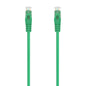 Aisens Cable de Red Latiguillo RJ45 LSZH Cat.6A 500 MHZ UTP AWG24 - 2m - Libre de Halogenos - 10 Gigabit/s - Color Verde