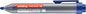 Edding Retract 12 Rotulador para Pizarra Blanca Retractil - Punta Redonda - Trazo entre 1.5 y 3mm - Recargable - Secado Rapido - Color Azul - Cantidad: 10