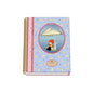 Dohe Santoro Poppi Loves Messenger Cuaderno Espiral Tapa Dura - Tamaño A5 de 100 Hojas 90gr - Hojas Microperforadas con 2 Taladros - Cuadricula 5mm