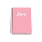 Dohe Serie Pastel Cuaderno con Espiral - Tamaño A5 de 100 Hojas 90gr - Hojas Microperforadas con 2 Taladros - Cuadricula 5mm - Color Rosa Pastel