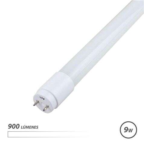 Elbat Tubo LED Cristal 9W 60cm Luz - Color Blanco - Cantidad: 25