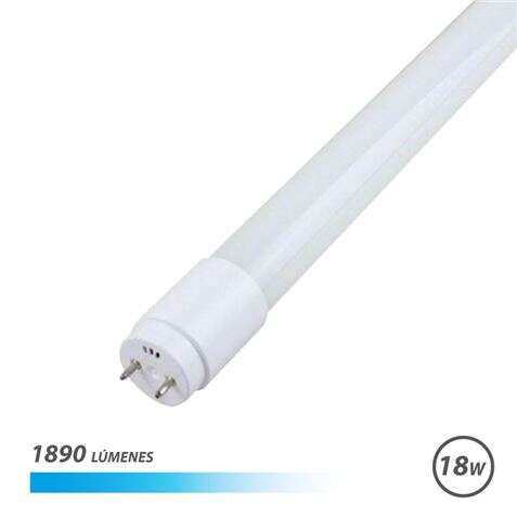 Elbat Tubo LED Cristal 18W 120cm Luz Fria - Cantidad: 25