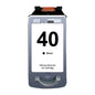 Canon PG40/PG50/PG37 Negro Cartucho de Tinta Remanufacturado - Muestra Nivel de Tinta