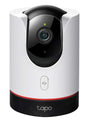 TP-Link Tapo C225 Camara de Seguridad WiFi 2K QHD - Vision Nocturna - Deteccion de Movimiento - Vision Panoramica 360º - Modo Privado