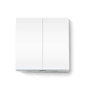 TP-Link Tapo S220 Interruptor Doble de Luz Inteligente WiFi - Control por App - Control por Voz - Horario Programable - Facil Instalacion