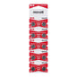 Maxell Pack de 10 Pilas Alcalinas de Boton LR44 1.5V