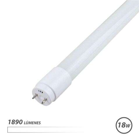 Elbat Tubo LED Cristal - 18W - 120cm - Luz Blanca - Cantidad: 25