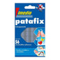 Imedio Patafix Masilla Adhesiva Transparente - Fuertes, Limpias y Removibles - 56 Piezas - Cantidad: 12