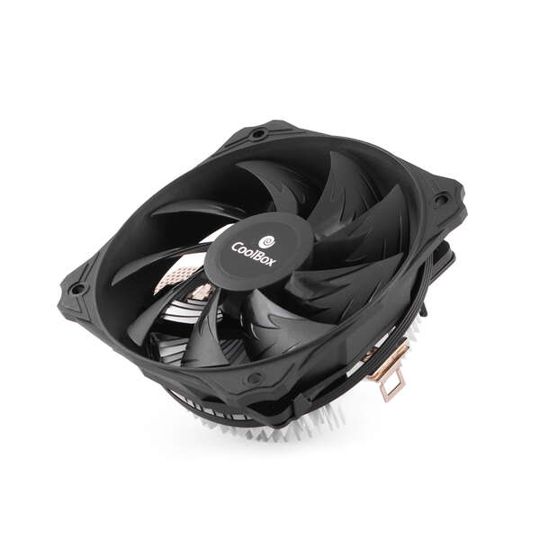 CoolBox Plannar 120 Ventilador CPU 120mm con Disipador de Calor - Velocidad Max. 1600rpm