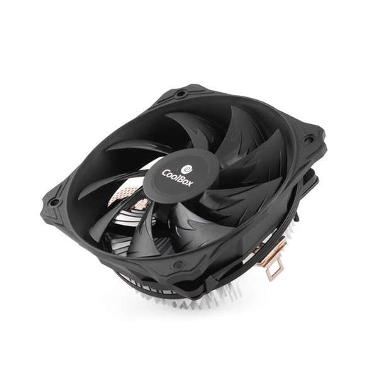 CoolBox Plannar 120 Ventilador CPU 120mm con Disipador de Calor - Velocidad Max. 1600rpm