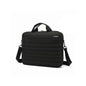 CoolBox Maletin para Portatil hasta 14" - Compartimento Principal Acolchado - Tejido Impermeable - Color Negro