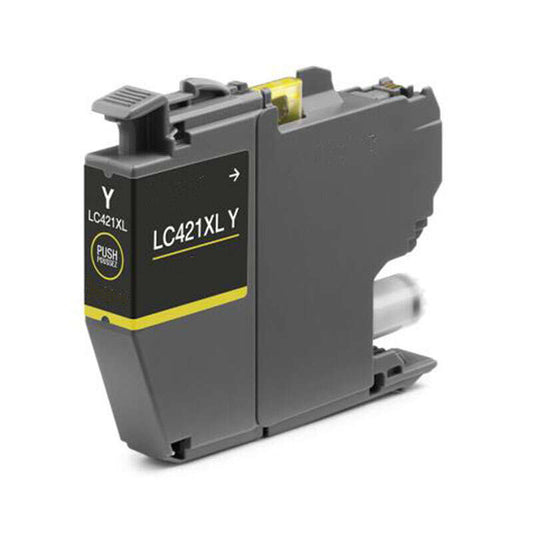Brother LC421XL Amarillo Cartucho de Tinta Generico