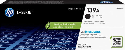 HP W1390A Negro Cartucho de Toner Original - 139A