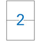Apli Etiquetas Blancas Removibles 210.0 x 148.0mm 100 Hojas