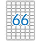 Apli Etiquetas A5 Blancas 16.0 x 22.0mm 15 Hojas
