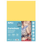 Apli Cartulina Amarillo Claro A4 170g 50 Hojas