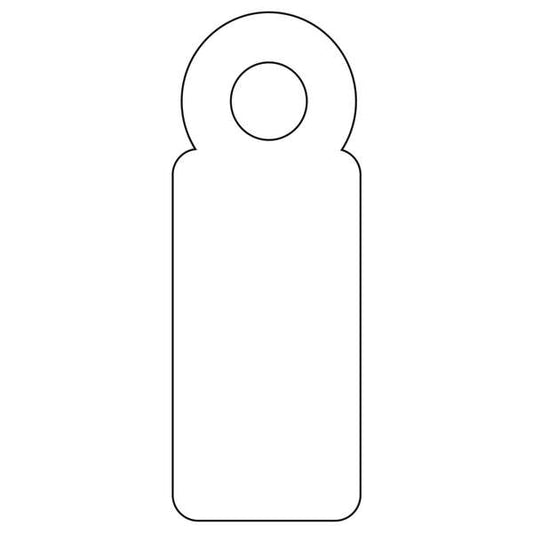 Apli Etiquetas Colgantes Blancas 7 x 19mm 1.000 U.