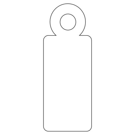 Apli Etiquetas Colgantes Blancas 9 x 24mm 1.000 U.