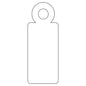 Apli Etiquetas Colgantes Blancas 9 x 24mm 1.000 U.