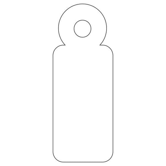 Apli Etiquetas Colgantes Blancas 11 x 29mm 1.000 U.