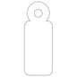 Apli Etiquetas Colgantes Blancas 11 x 29mm 1.000 U.
