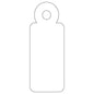 Apli Etiquetas Colgantes Blancas 13 x 34mm 1.000 U.