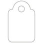 Apli Etiquetas Colgantes Blancas 13 x 20mm 1.000 U.