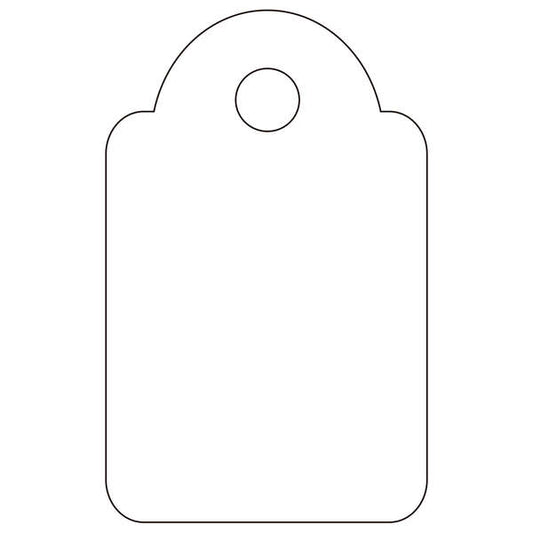 Apli Etiquetas Colgantes Blancas 15 x 24mm 1.000 U.