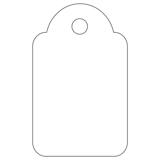 Apli Etiquetas Colgantes Blancas 18 x 29mm 1.000 U.