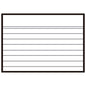 Apli Fichas Rayas Nº1 95x65mm 100U - Ideal para Organizar y Clasificar - Resistente y Duradero - Multicolor