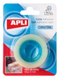 Apli Cinta Adhesiva Crystal - 19mm x 33m - Transparente y Resistente
