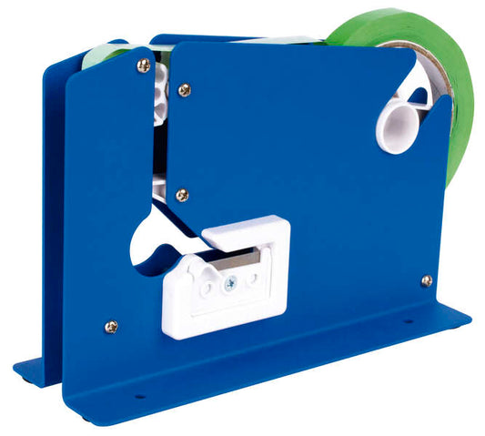 Apli Maquina Cierra Bolsas - Cinta de 12mm x 66m - Facil de Usar y Transportar - Ideal para Sellar Bolsas de Manera Rapida y Eficiente Azul