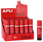 Apli Barra Pegamento Adhesivo 10g - Facil Aplicacion - Secado Rapido - Transparente