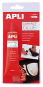 Apli Cola Contacto 40ml - Secado Rapido - Resistente al Agua y al Calor - Transparente