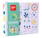 Apli Kids Juego de Gomets Animales - 8 Laminas Ilustradas de 200G - 8 Hojas de Gomets Removibles Geometricos - Libro Guia con Ejemplos - Alto Valor Didactico - Caja de Carton con Diseño Exclusivo