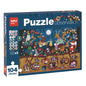 Apli Puzzle Observacion Bosque de 104 Piezas de 5x5cm - Incluye Poster y 3 Fichas - Facil Manejo - Desarrolla Habilidades y Autoestima - Recomendado para Niños a partir de 5 Años
