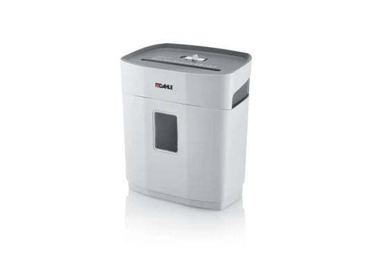 Dahle PaperSAFE 140 Destructora de Papel Manual Corte en Particulas P-4 - Destruye hasta 10 Hojas - Papelera de 12L - Color Gris