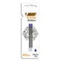 Bic Pack de 3 Recambios para Boligrafo Cristal Re´new - Punta Media de 1.0mm - Tinta con Base de Aceite - Color Azul