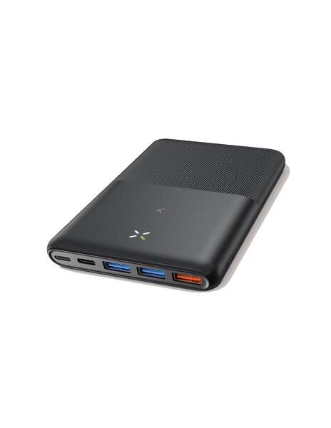 Ksix Bateria Externa/Power Bank 20000mAh 22.5W - Ultrafina - Tecnologia PD - Carga Simultanea - 3x USB-A , 1x USB-C